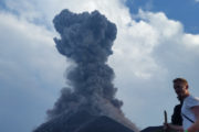 Fuego Volcano Day Hike Eruption Plume Antigua, Guatemala