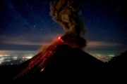 Fuego Volcano, Double Whammy Antigua, Guatemala