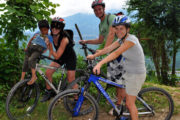 Eco-lodge bike tour Antigua Guatemala