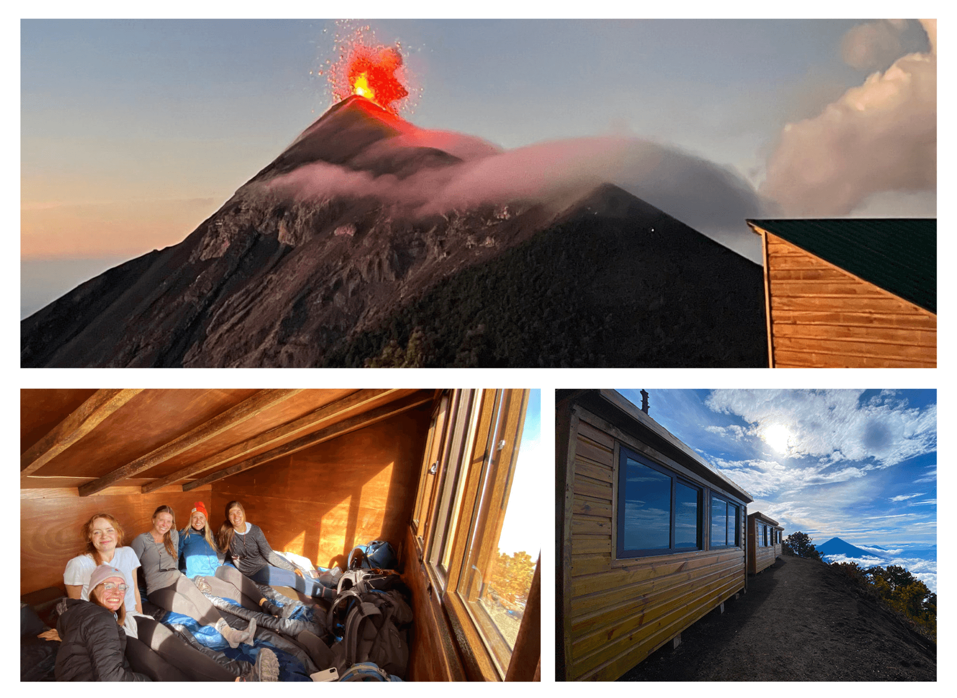 Best campsite on Acatenango Volcano